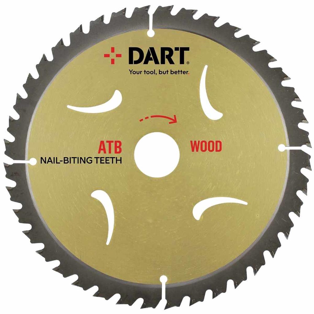 DART DES1652028  Gold ATB+23 Wood Saw Blade 165Dmm x 20B x 28Z