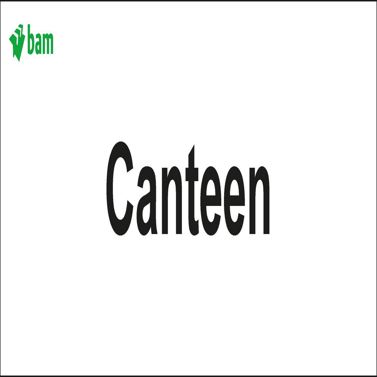 Door signs - Canteen