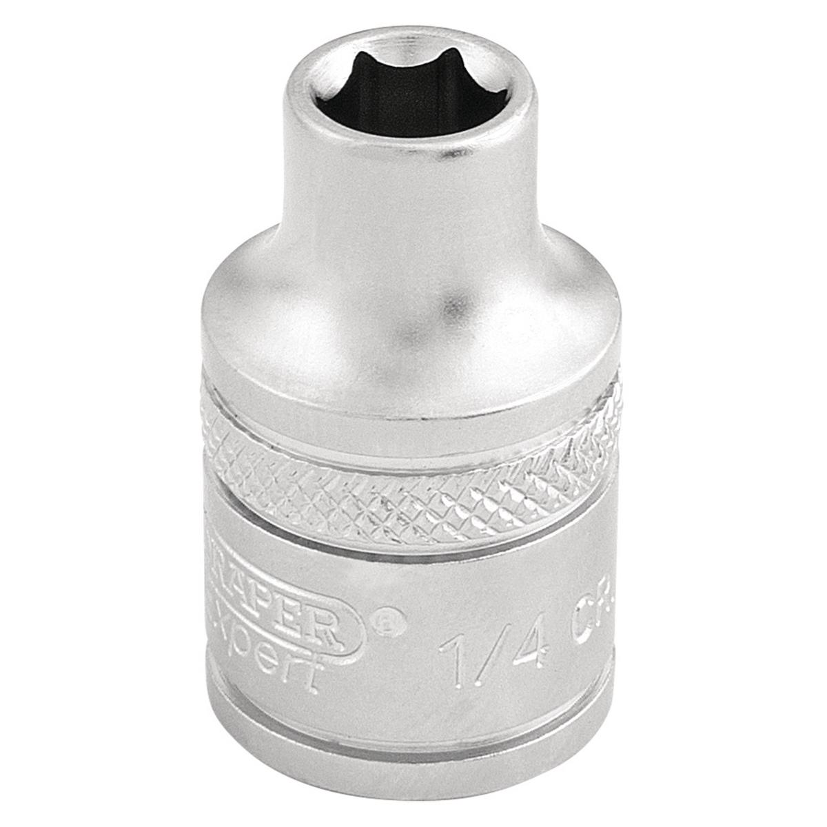 Draper 16548 6 Point Imperial Socket, 3/8" Sq. Dr., 1/4"