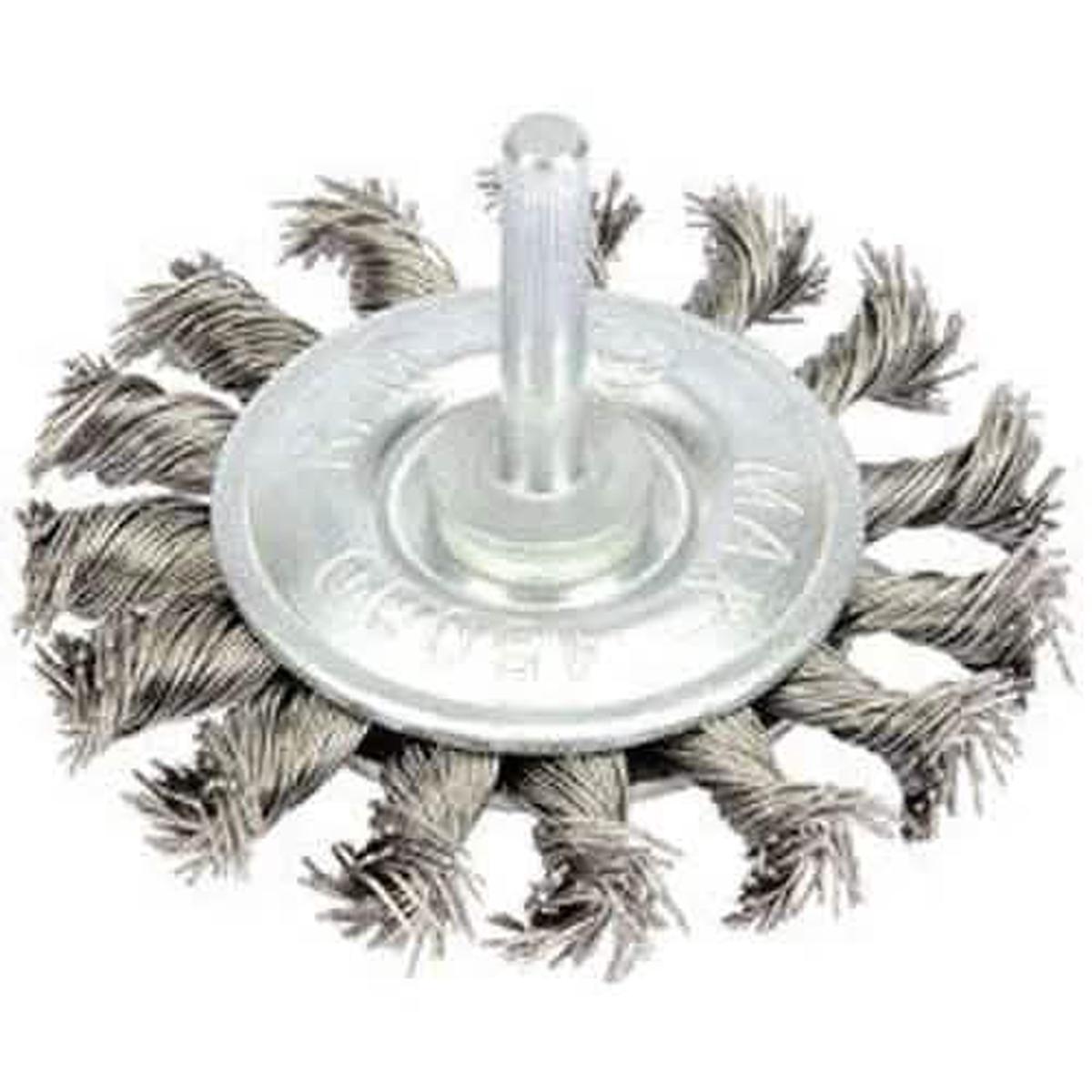 Draper Twisted Wire Wheel, 75Mm Dr-41434