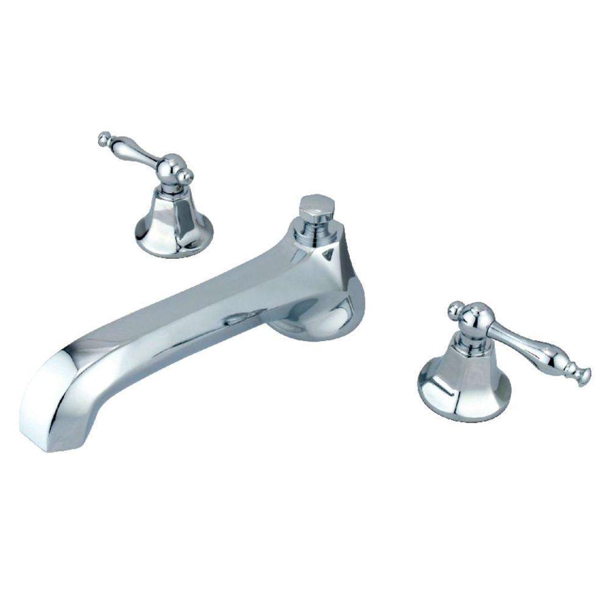 Kingston Brass KS4301NL Roman Tub Filler Polished Chrome