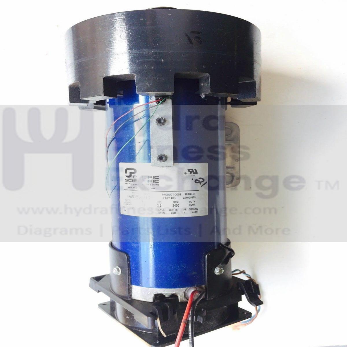 PRECOR 952 954 c956 C95x Treadmill Drive Motor Pacific Scientific 39197-106