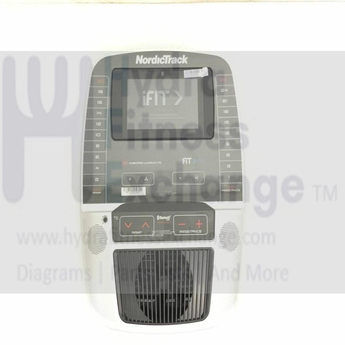 NordicTrack Elliptical Display Console Panel 401529
