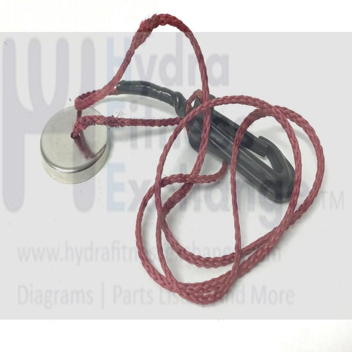 Spirit Fitness SL435 - Cushion Flex Treadmill Safety key 1-1/2 081768