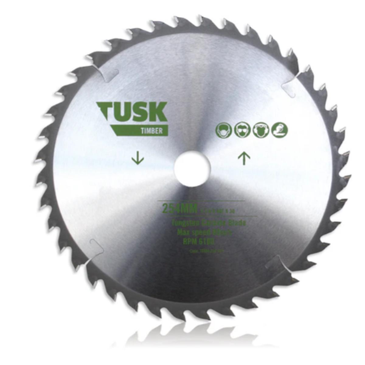 Tusk Heavy Duty Timber Tungsten Carbide Blades - 160mm x 24T ,160mm x 40T ,160mm x 60T ,165mm x 24T ,165mm x 40T & 165mm x 60T