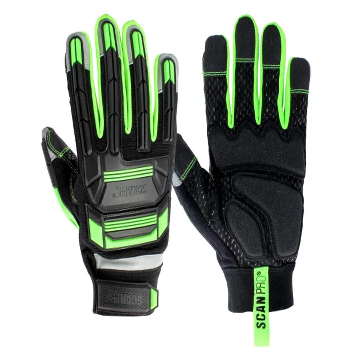 Anti Impact Synthetic Leather & Polymer Gloves - XL (Size 10)