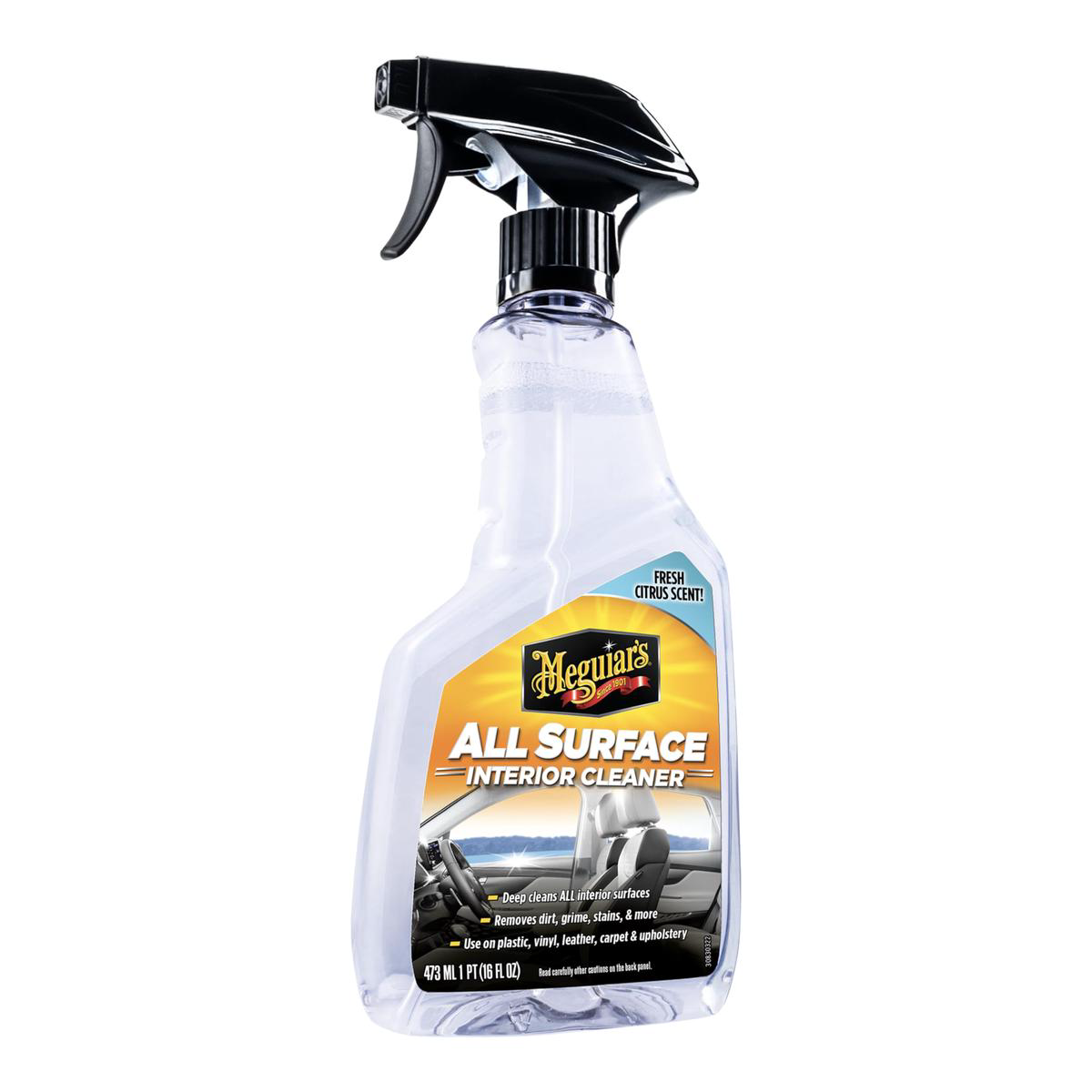 Meguiar8217s All Surface Interior Cleaner 8211 All Purpose Interior Cleaner Quickly and Safely Cleans All Your Surfaces and Leaves Behind a Pleasant Scent 16oz