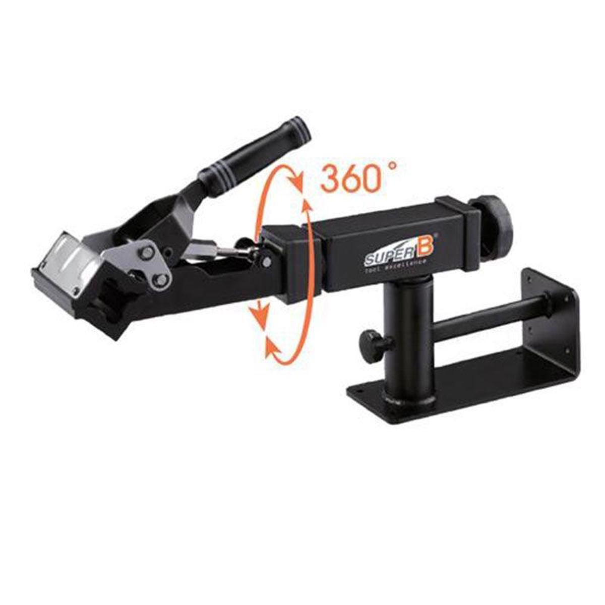 Super B 2 In 1 Wall & Bench Mount Work Stand