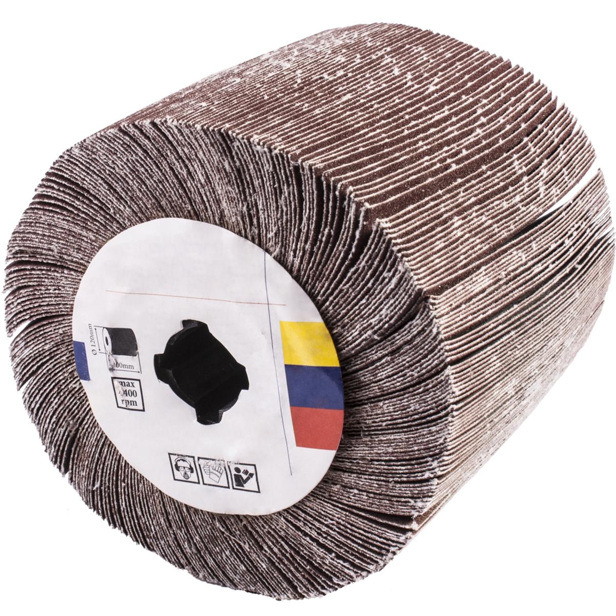 TORK CRAFT  240 GRIT FLAP GRINDING WHEELS 120MMX100MM	MY3015-2-5