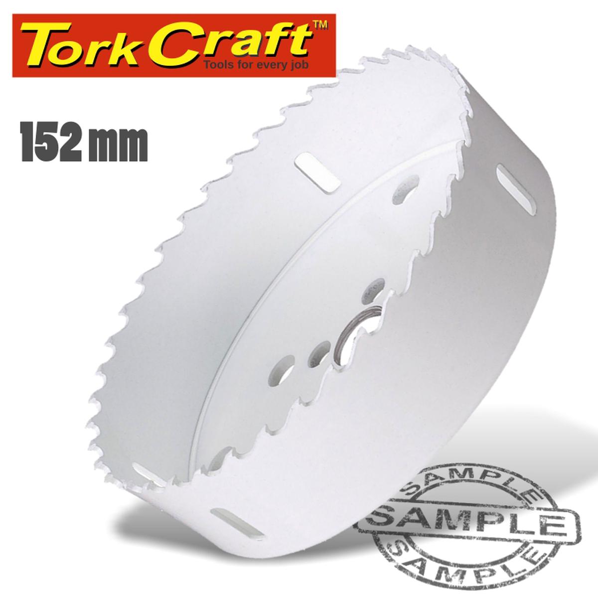 TORK CRAFT  HOLE SAW BI-METAL 152MM	TC12055