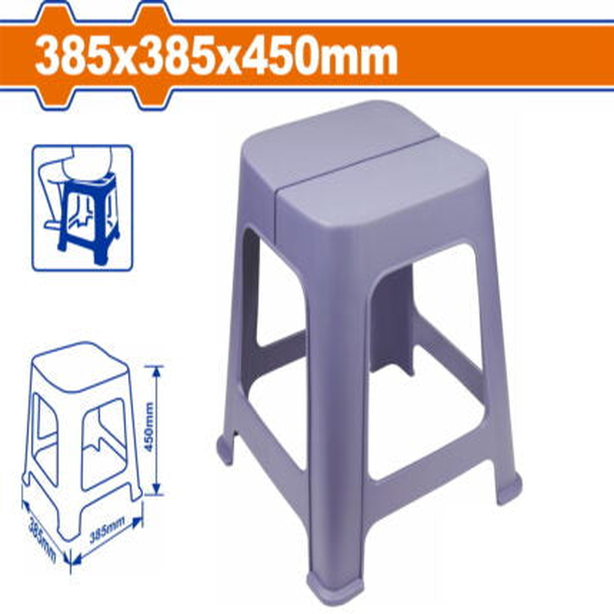 Wadfow Plastic Rubbish Bin 267mm