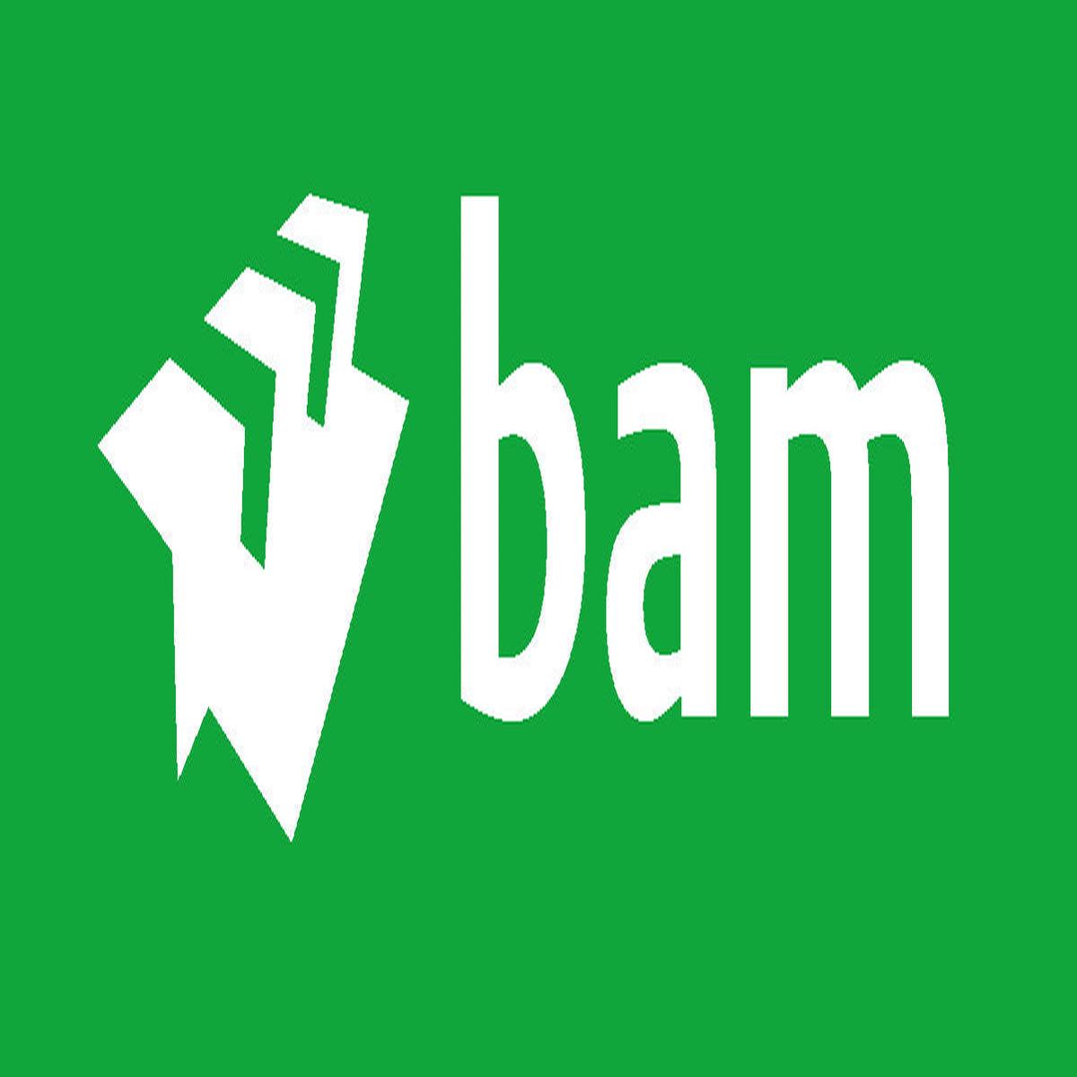 BAM Sign 1220mm x 600mm Correx