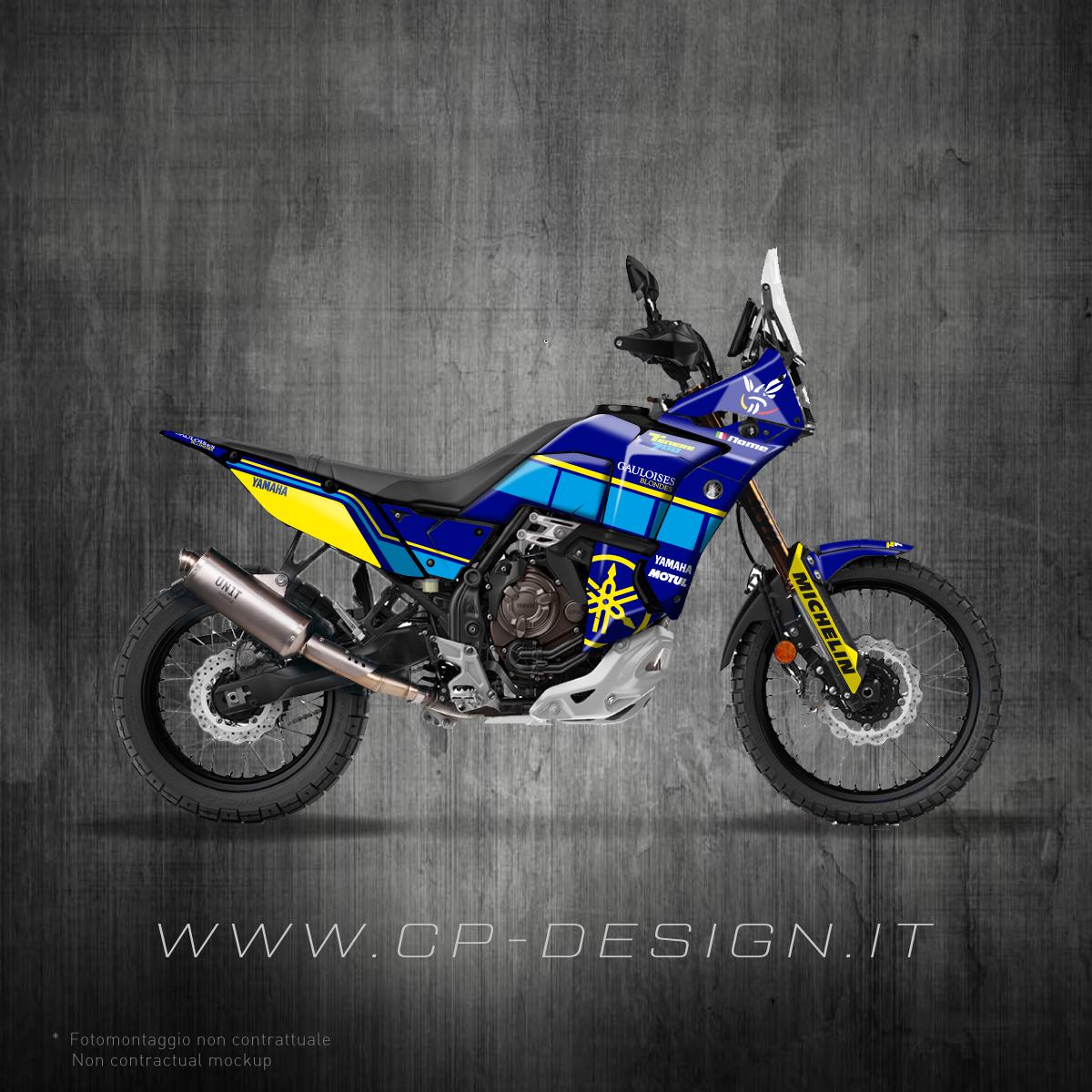Kit Grafiche Yamaha Tenere 700 World Raid Gauloises
