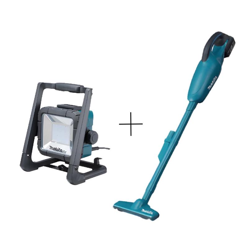 Makita Worklight & Cordless Cleaner Combo
