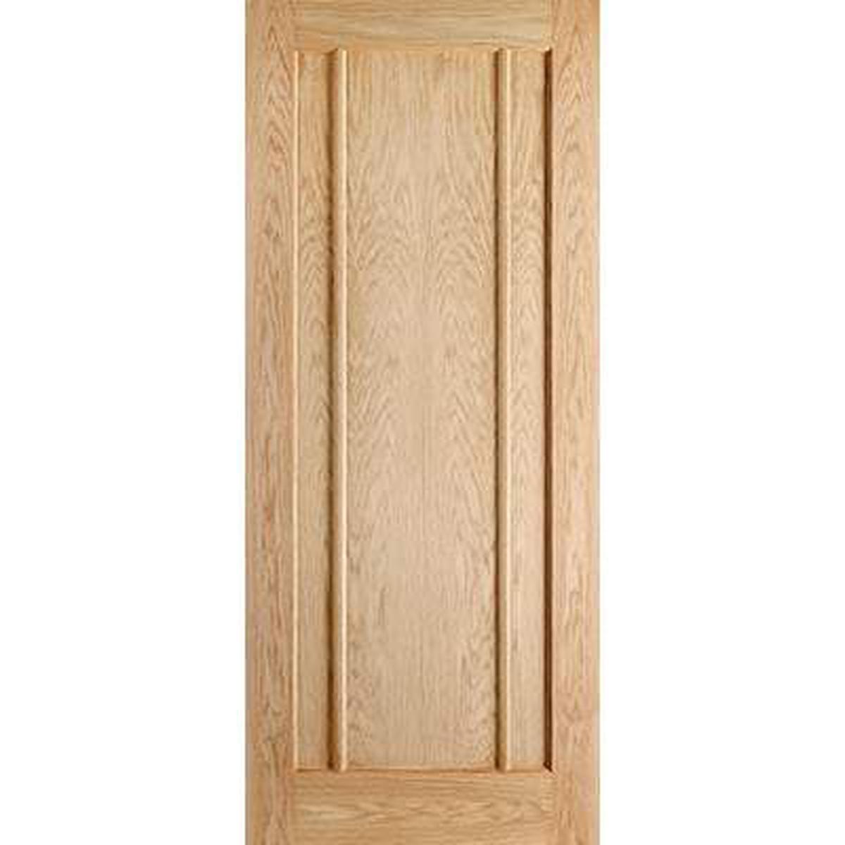 Oak Lincoln Panelled Pre-Finished Internal Door - 2040mm x 826mm