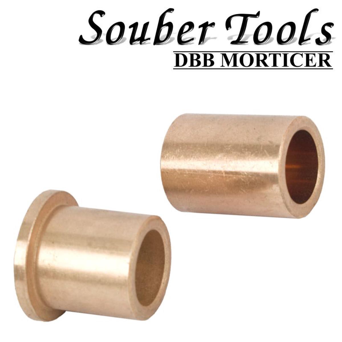 SOUBER TOOLS PAIR OF STANDARD BUSHES FOR LOCK MORTICER ST DBB-OB