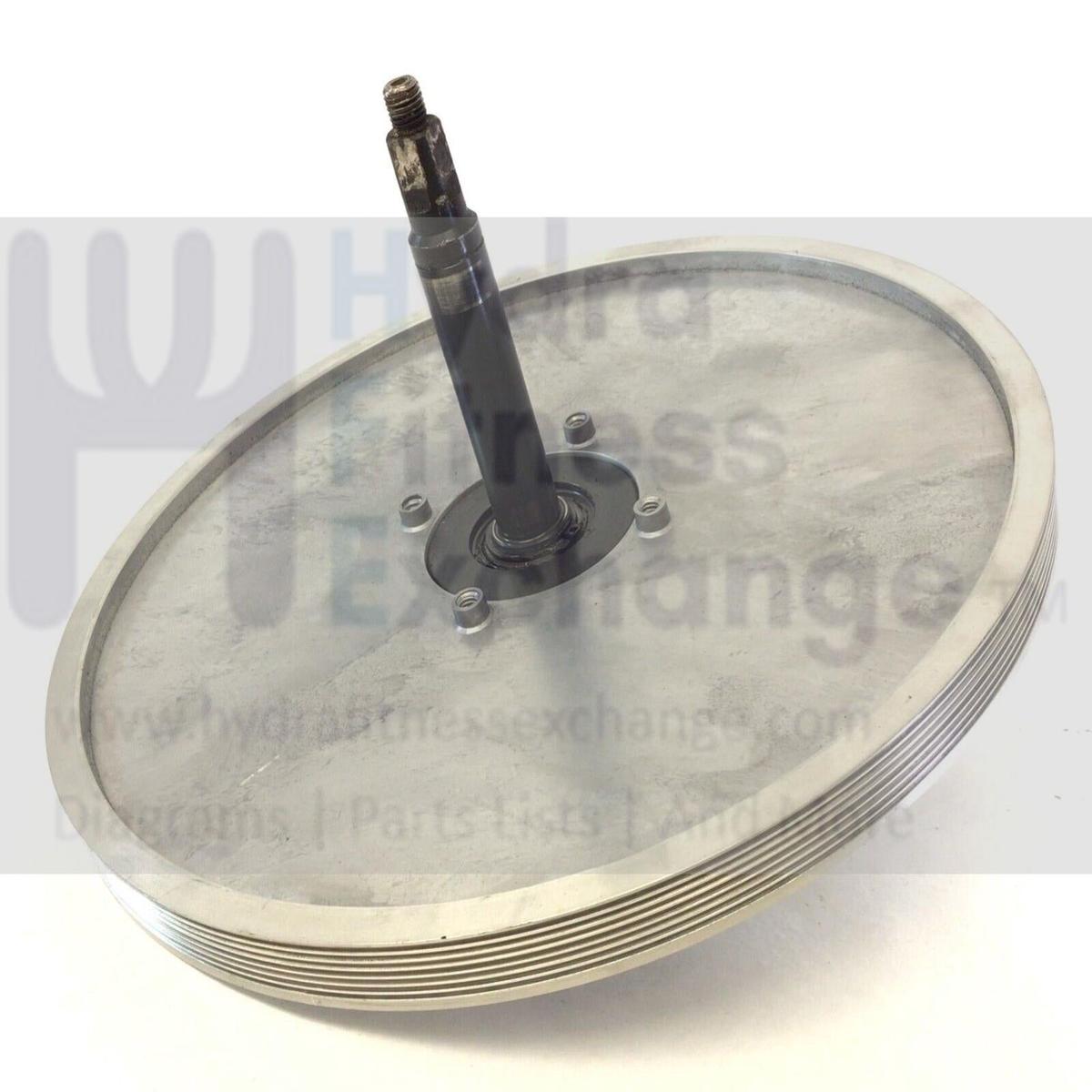 SportsArt 5005 5002 Upright Bike Pulley Drive Crank Axle 5001-04