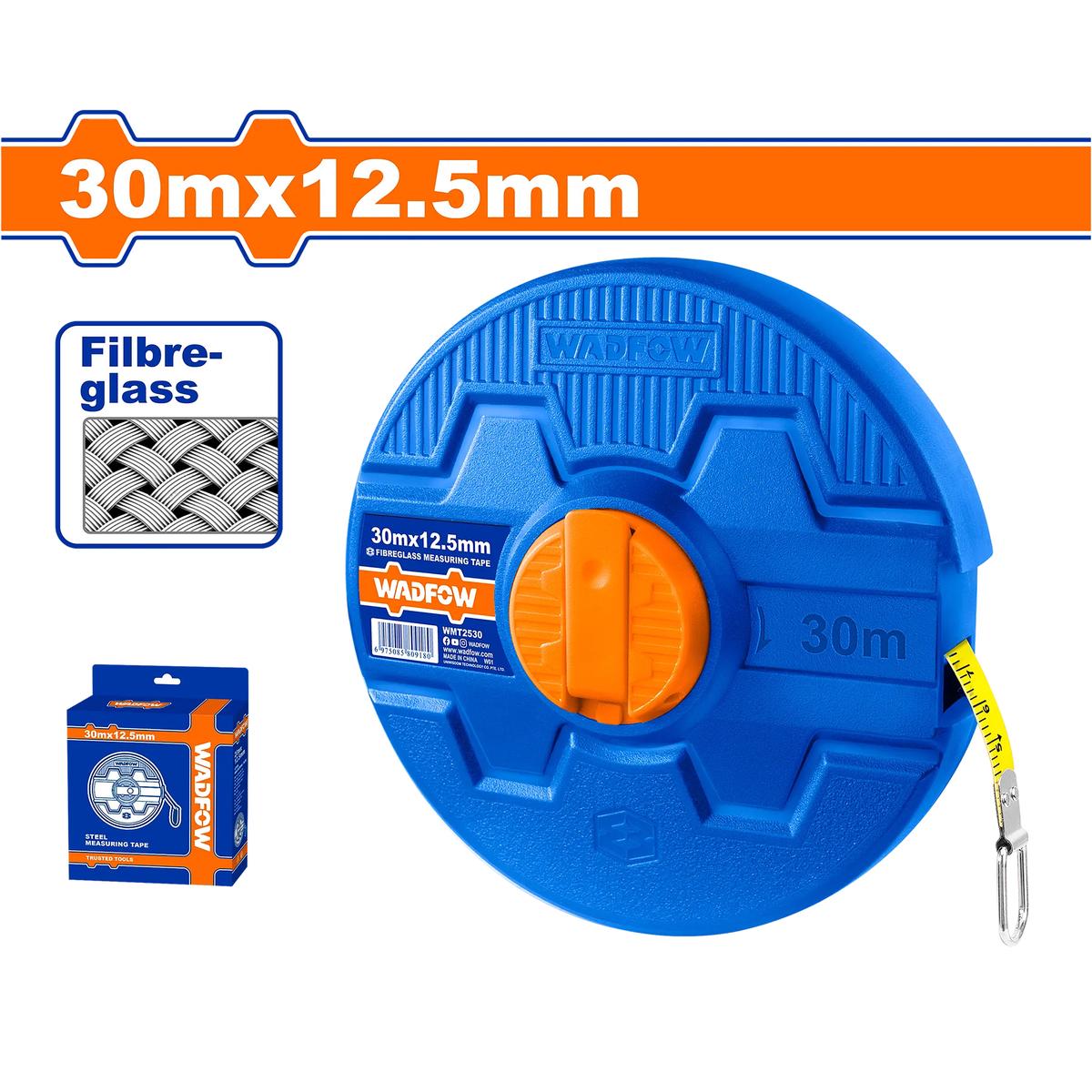 WADFOW Fiberglass measuring tape 30mx12.5mm - WMT2530