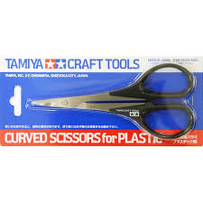 Curved Scissors for Plastics