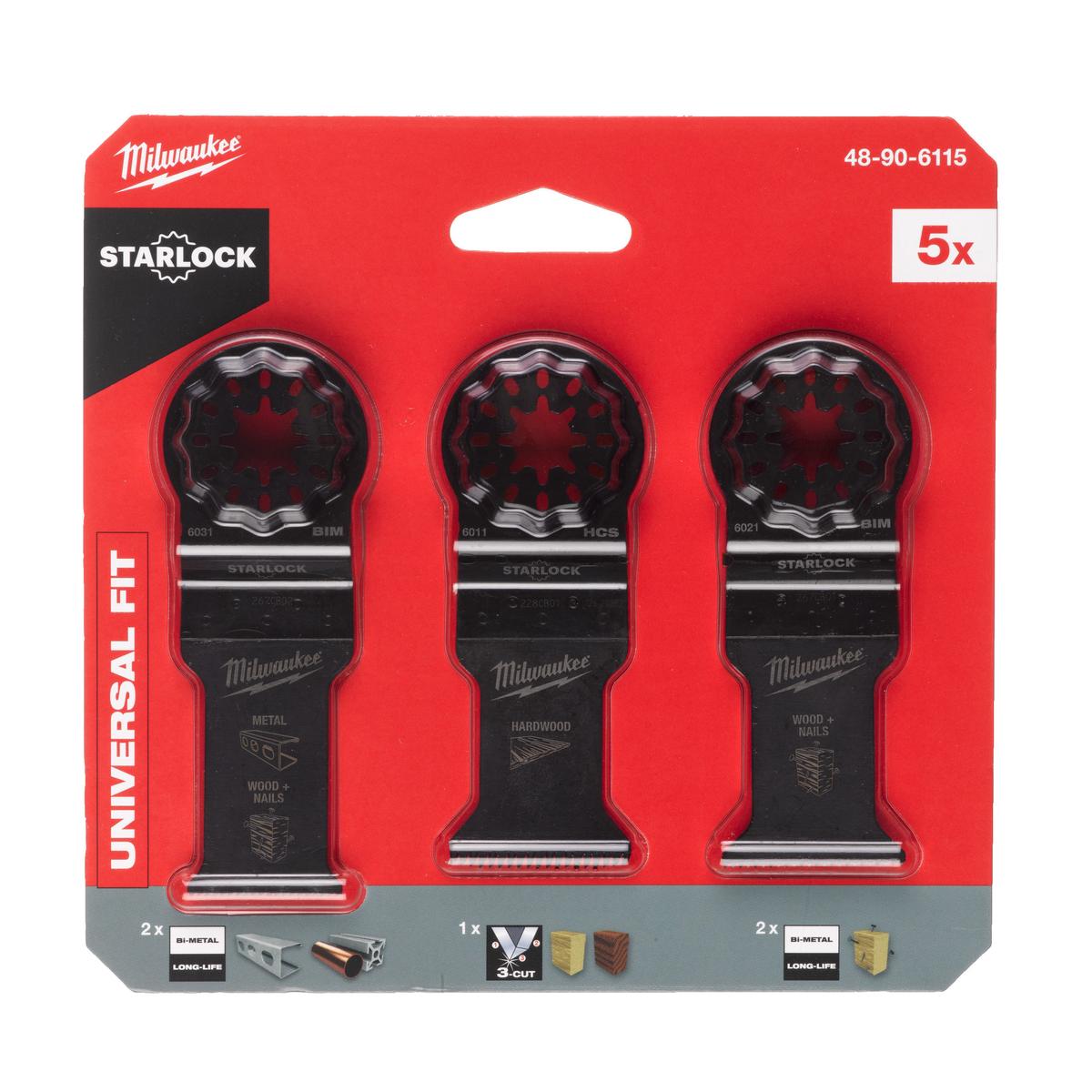 Milwaukee Accessory Set Multitool STARLOCK 48906115