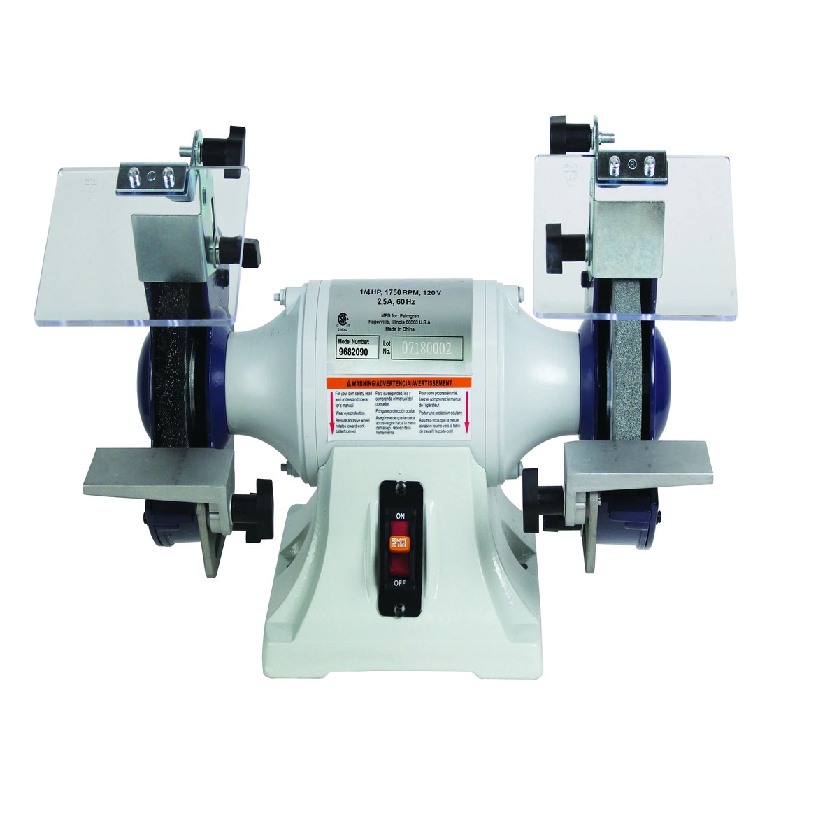 6 Low RPM grinder wo dust collection