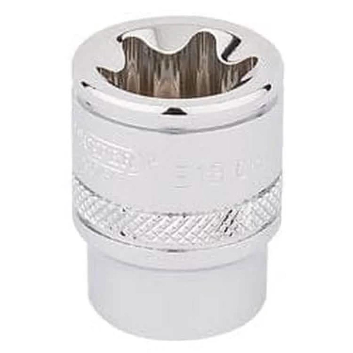 Draper Tx-Star Socket, 3/8" Sq. Dr., E18 Dr-34207