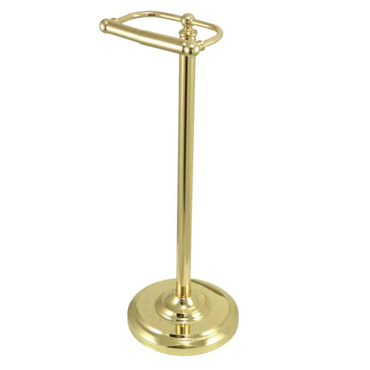 Kingston Brass CC2002 Vintage Freestanding Toilet Paper Holder Polished Brass