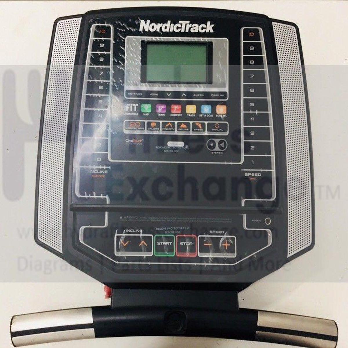 Nordictrack T 6.5 S Treadmill Upper Display Panel Console Upper Board ETS598114 362496