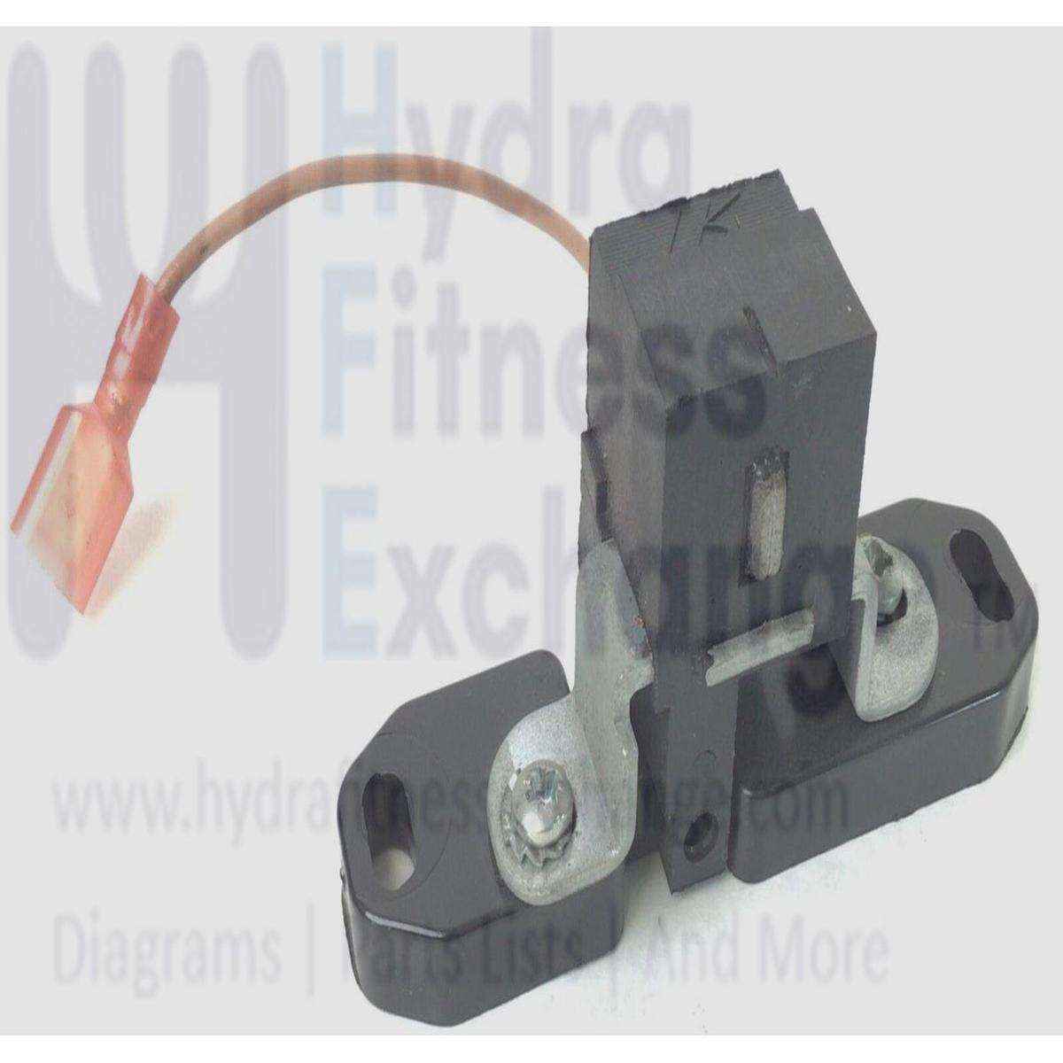 Technogym Elliptical RPM Speed Sensor with Support Plate 0B000433
