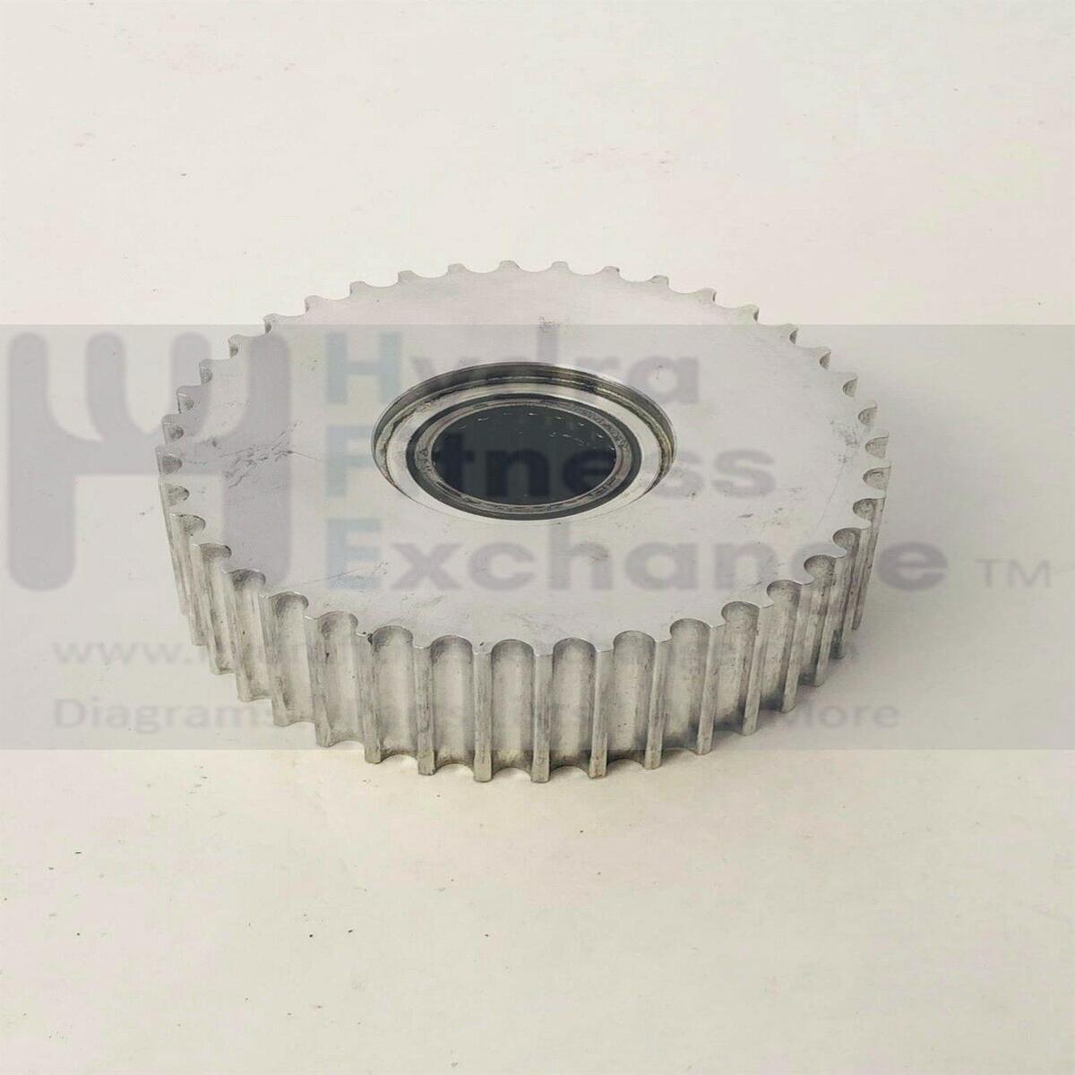 Used Life Fitness Summit Trainer 95L Stepper Right Clutch & Sprocket Assembly AK68-00102-0001