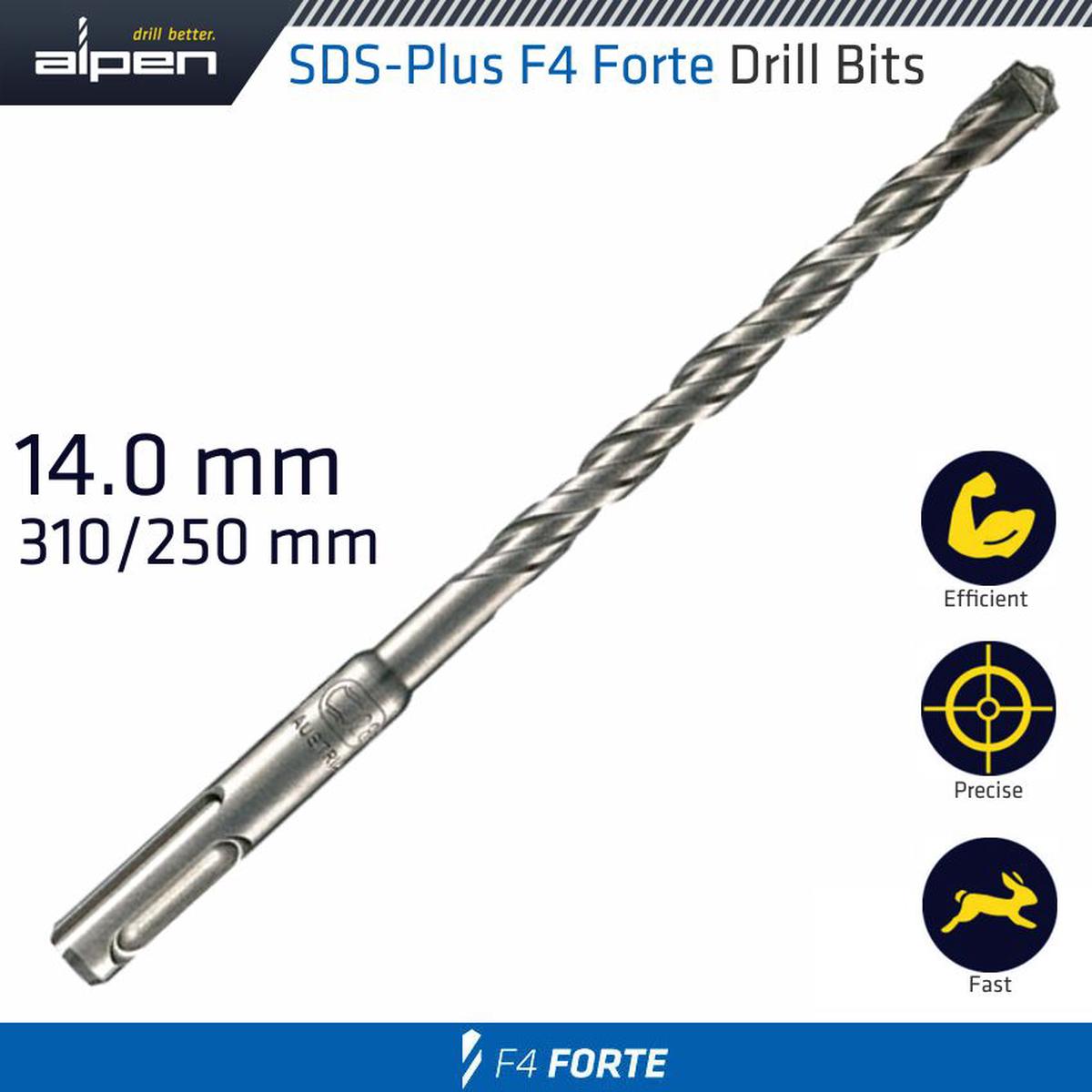 ALPEN SDS PLUS BIT 310 X 250MM 14MM BULK ALP77314