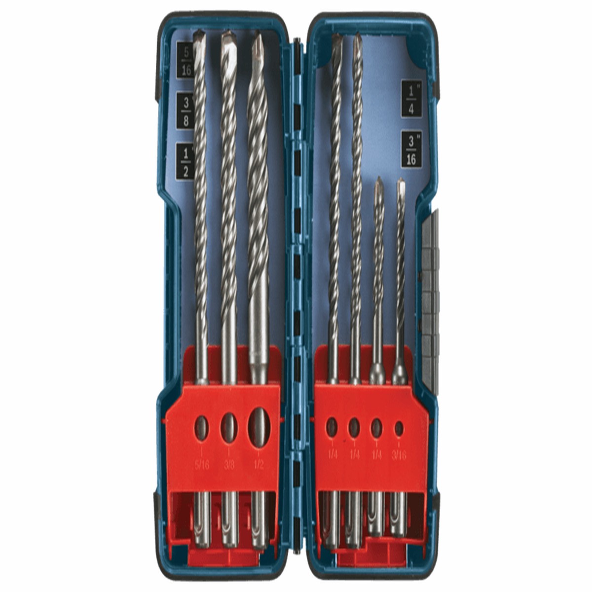 Bosch (HCK001) 7 pc. SDS-plus Bulldog Rotary Hammer Bit Set