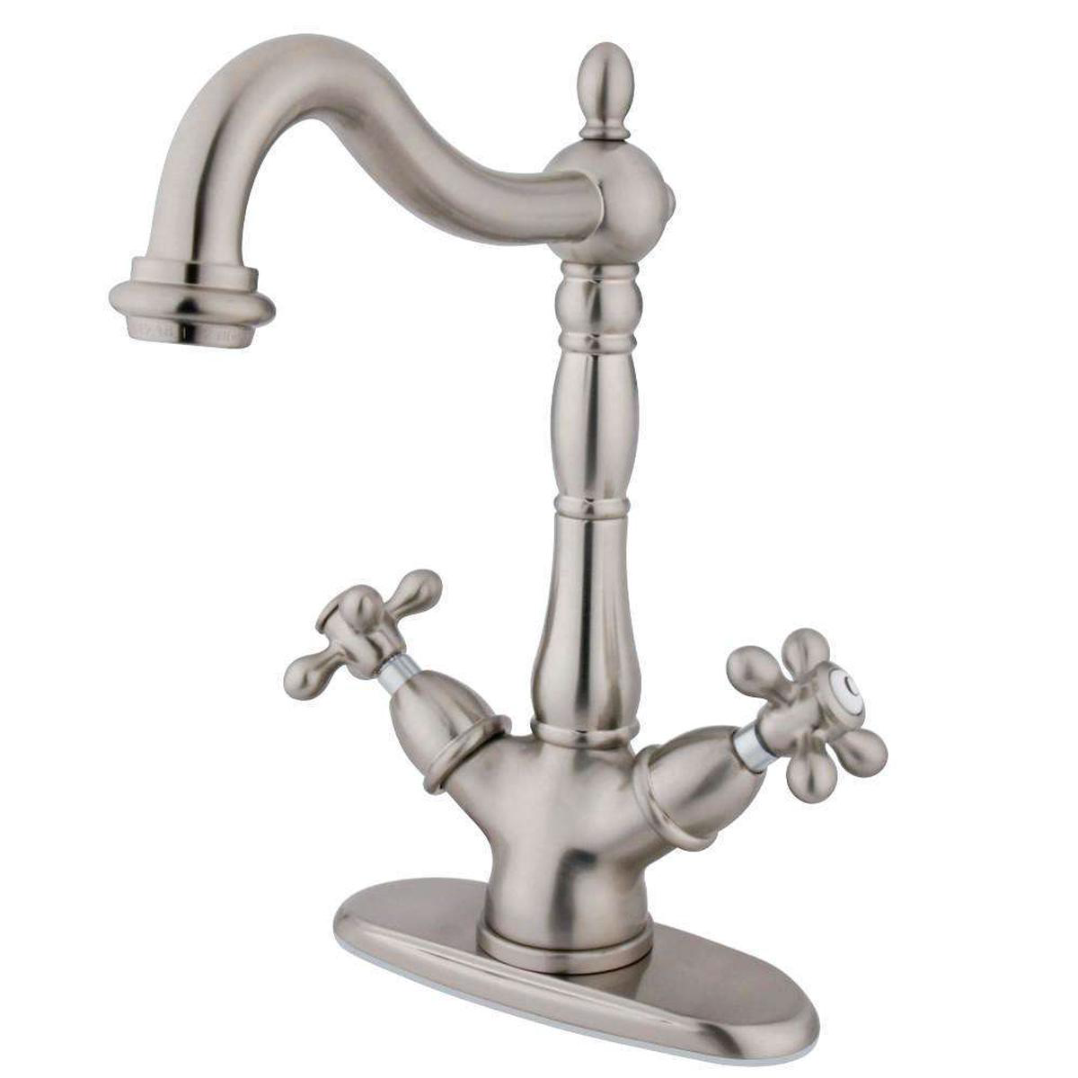 Kingston Brass KS1498AX Vessel Sink Faucet Brushed Nickel
