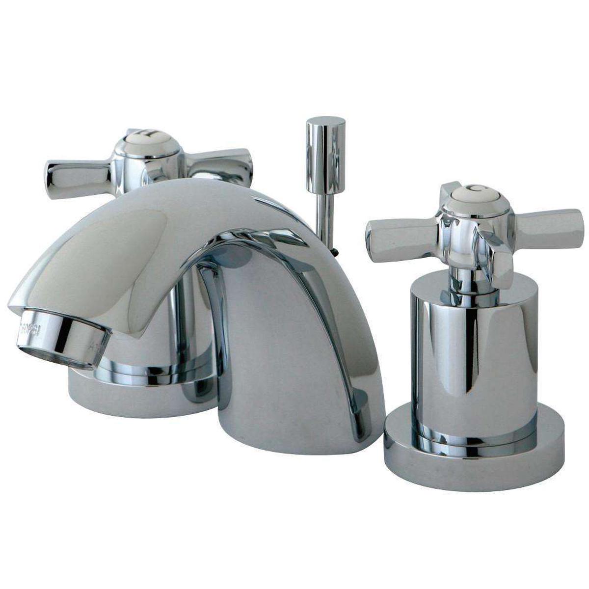 Kingston Brass KS2951ZX Mini-Widespread Bathroom Faucet, Polished Chrome