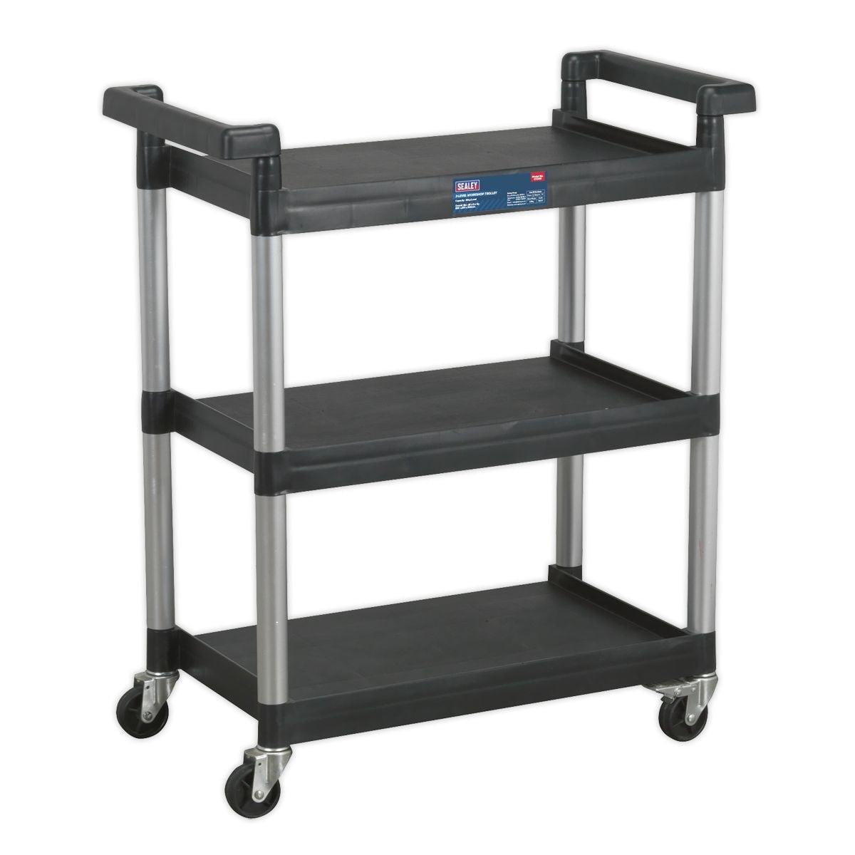 Sealey Workshop Trolley 3-Level - CX308