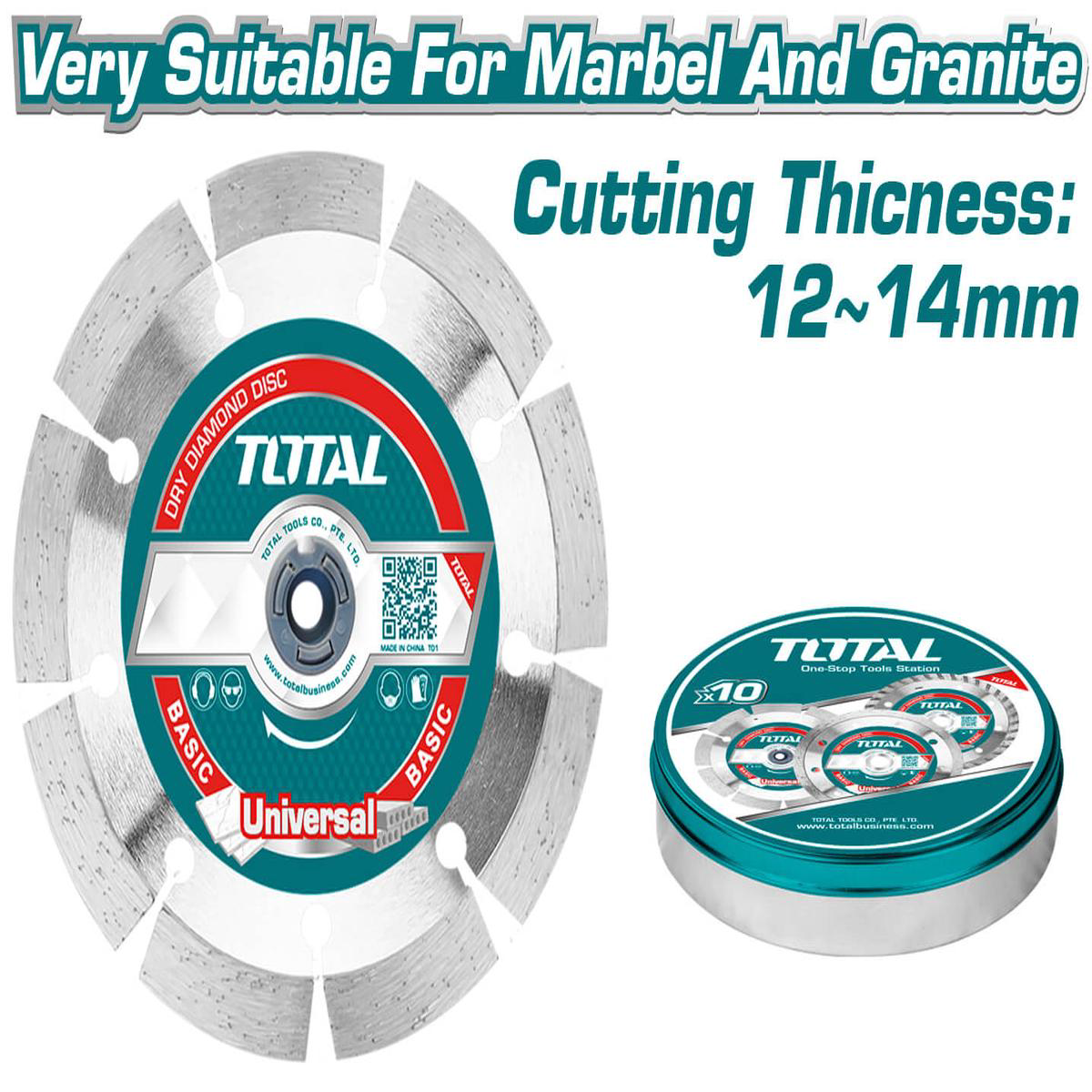 TOTAL TOOLS Dry diamond disc 4-1/2\  TAC2111153M