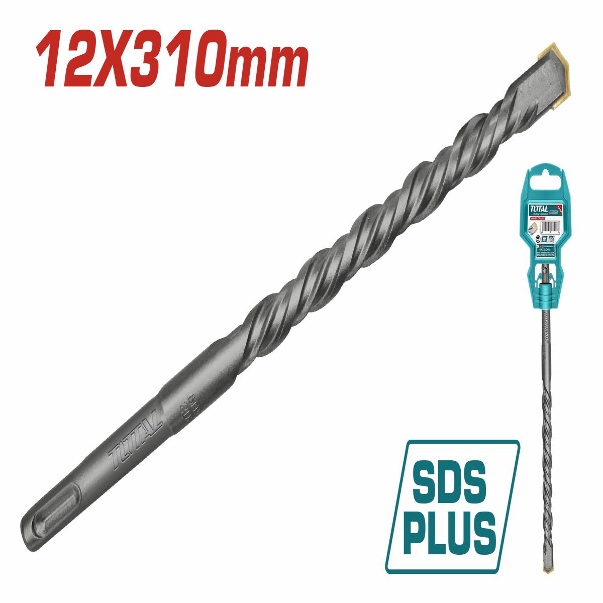Total total SDS plus hammer drill bit 12*310 mm - TAC311204
