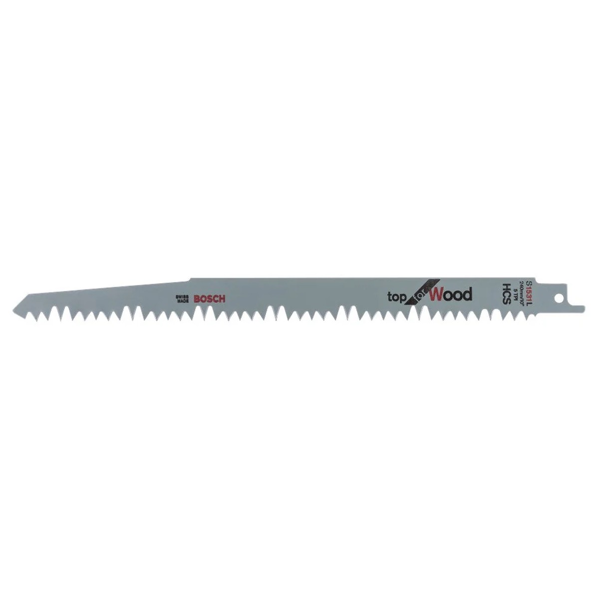 BOSCH PROFESSIONAL HCS S 1531 L Top for Wood 240x19x15 (10 PACK) 2608650613
