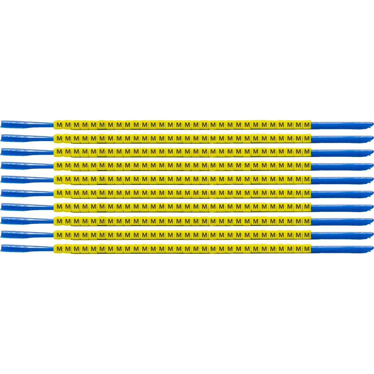 Brady Clip Sleeve Wire Markers Size 07 | 1.902.40 mm | Black on Yellow | 333022