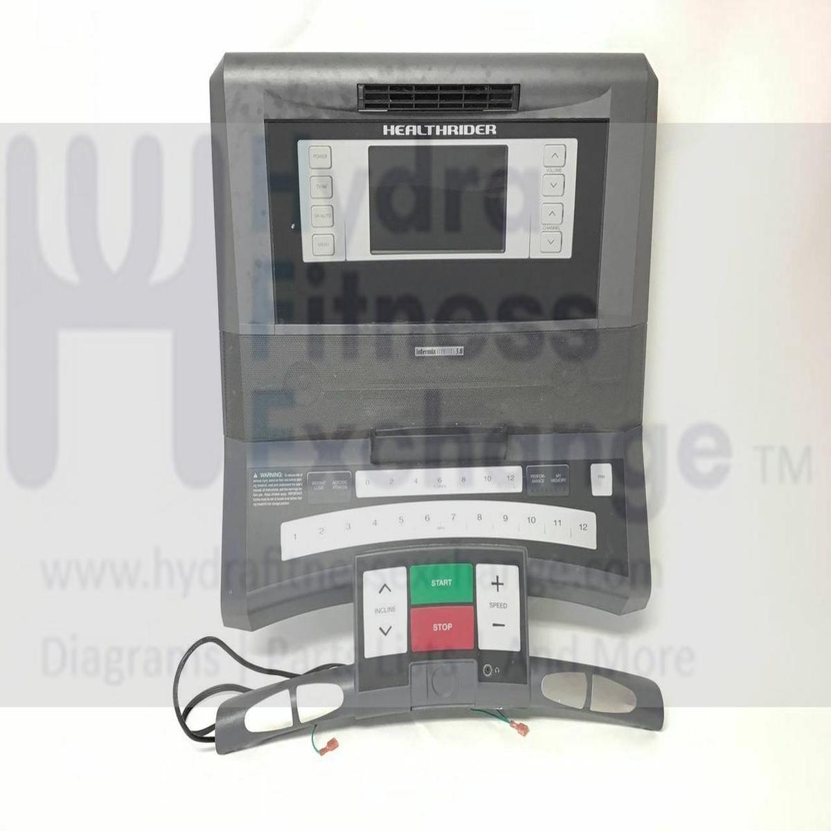 HealthRider - HRTL195090 H155t Treadmill Display Console Panel 284621