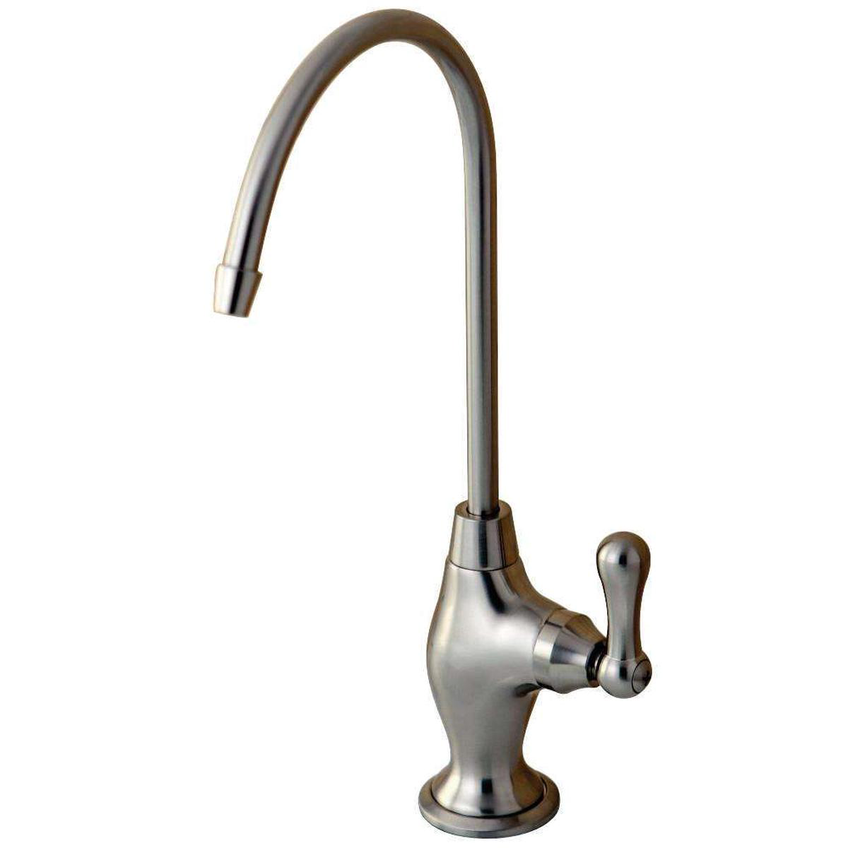 Kingston Brass KS3198AL Restoration Single Handle Water Filtration Faucet Brushed Nickel