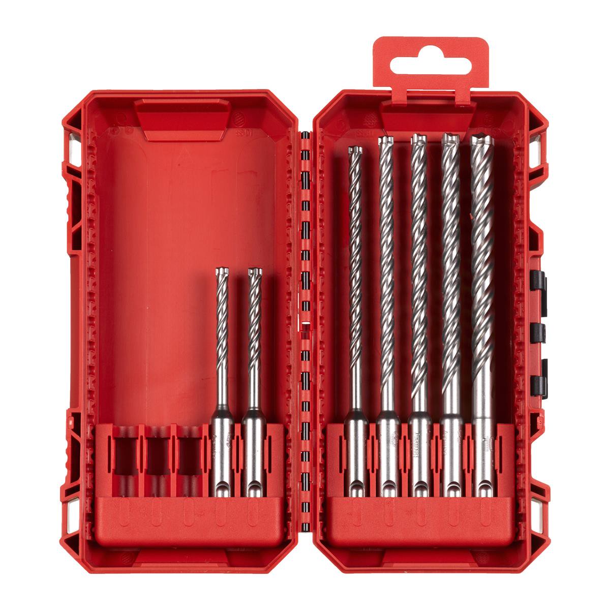 Milwaukee Hammerbohrer-Set Hammerbohrerkassette MX4 (7-tlg) 4932500061