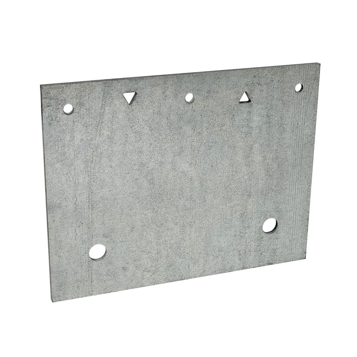 Simpson FRFP 78221 X 98221 Flat Retrofit Foundation Plate 8211 G90 Galvanized