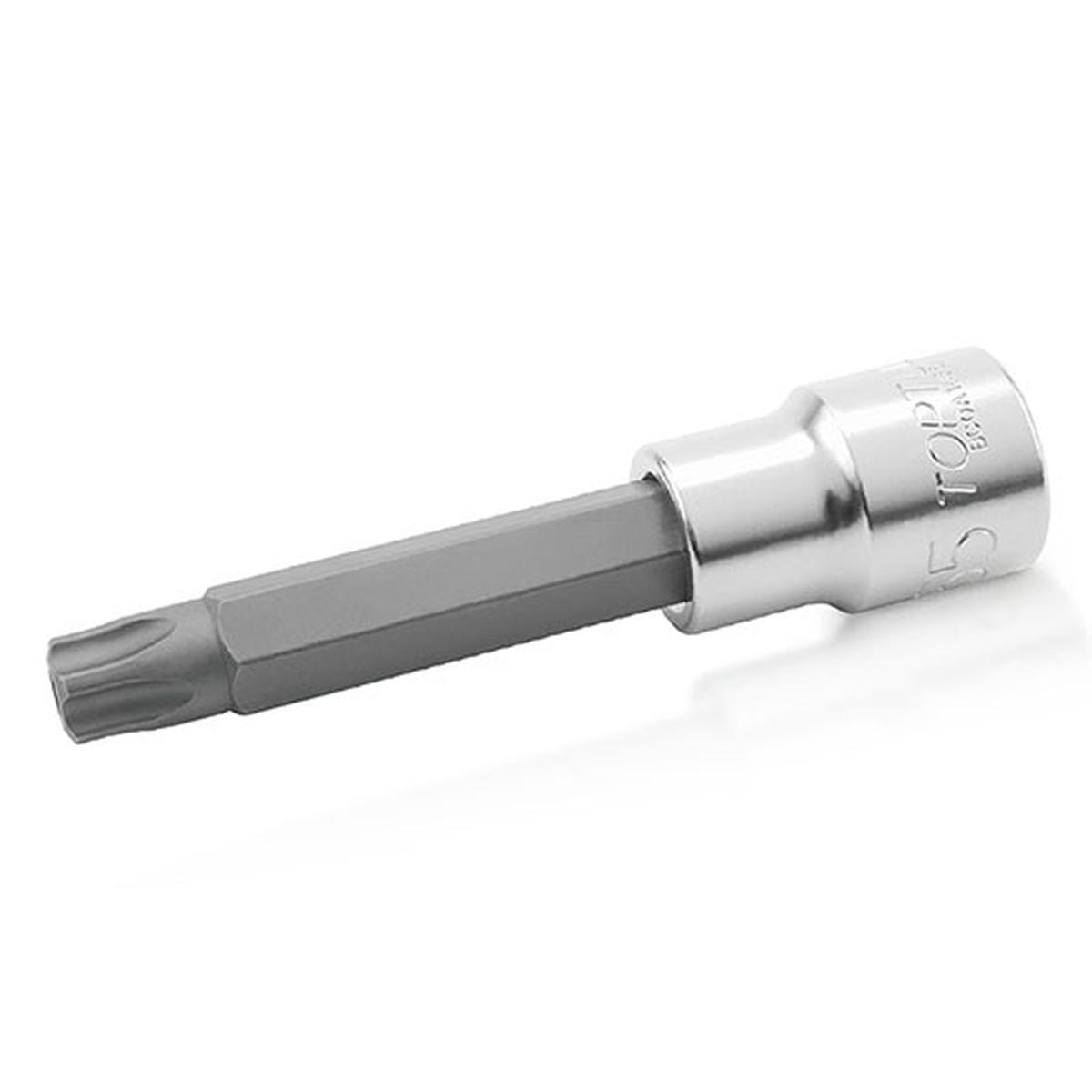 TOPTUL  1/2 x T50 PENTACLE BIT SOCKET (EX LONG)        BCOA1650