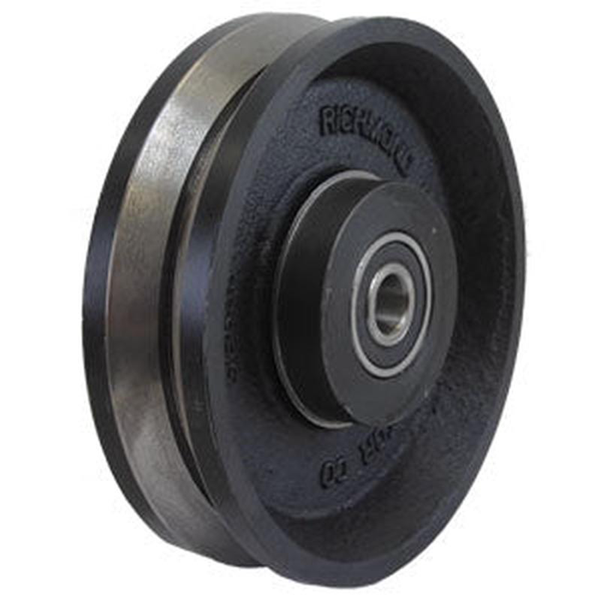 200MM V GROOVE TRACK WHEEL 20MM AXLE DIAMETER (VG839-M20)