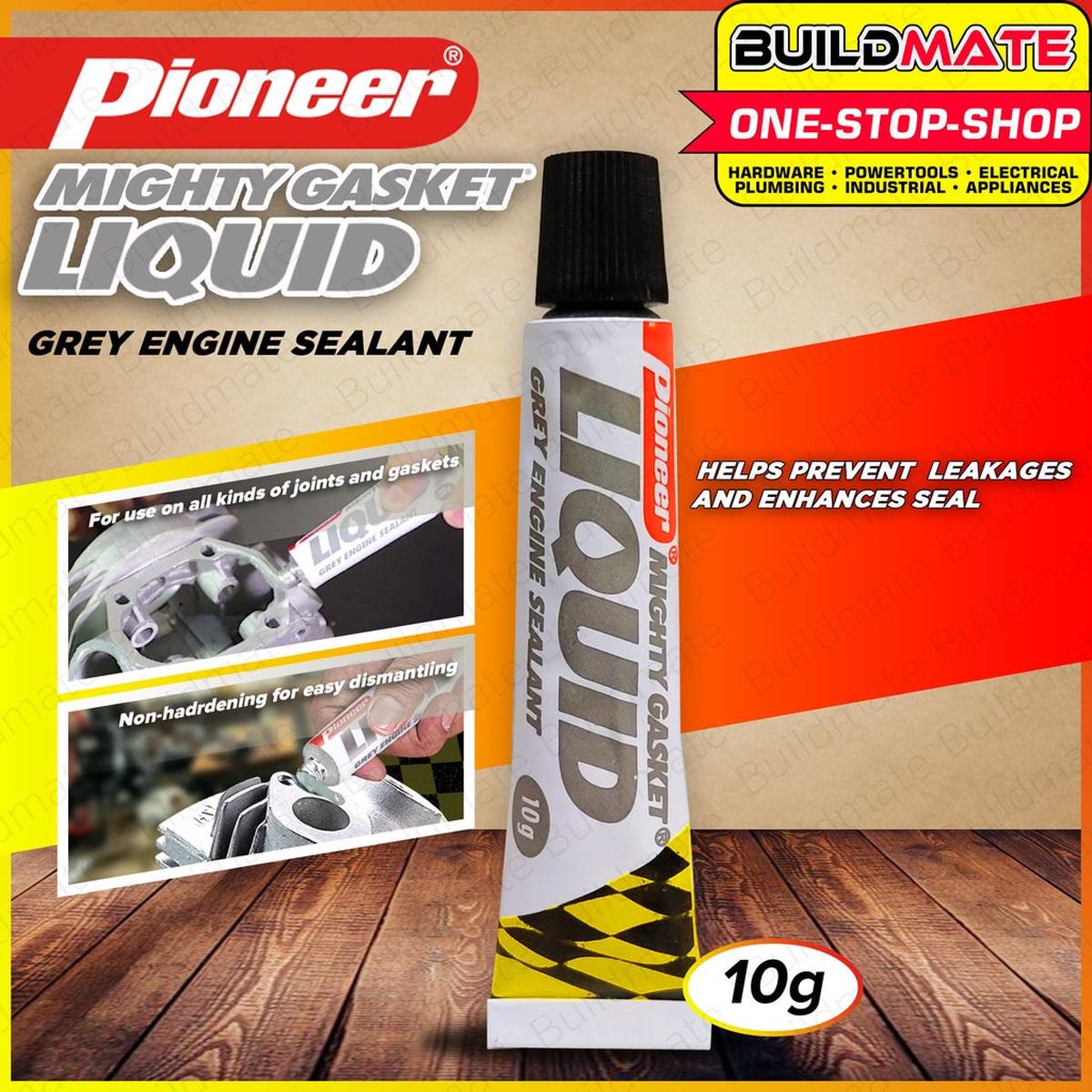 [1PC ONLY] PIONEER Might Gasket Liquid 10G Grey Engine Sealant FGT00220 BUILDMATE