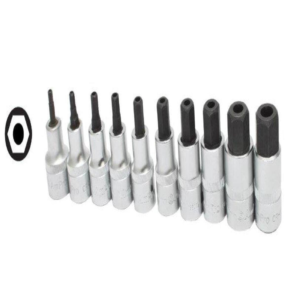 1/2 Drive X 7Mm - Tamper Proof Hex Bit Socket AMPRO T33067 (Single Not a set)