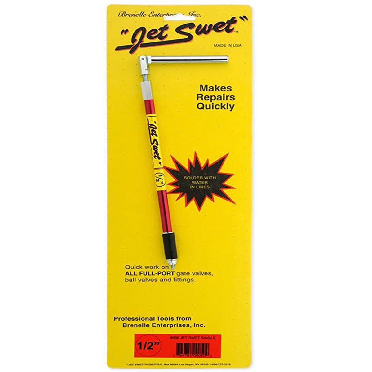 1" JET SWET TEMPORARY PLUMBING PLUG