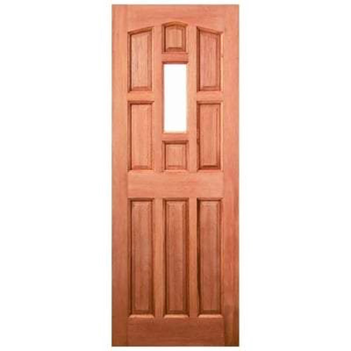 York Hardwood M&T 1 Unglazed Light Panel External Door - 1981mm x 838mm