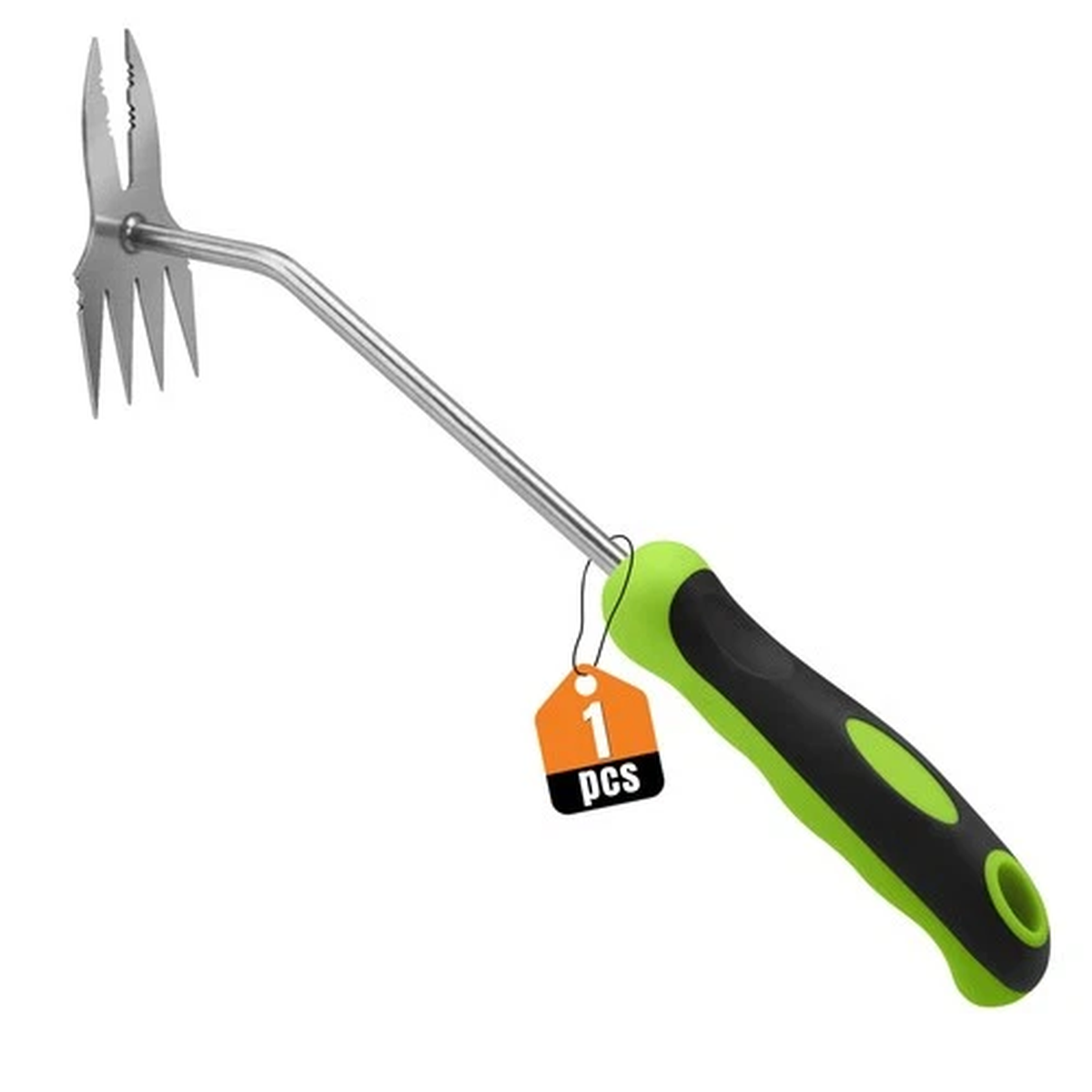 1PCS Hand Weeder Puller Tool, Stainless Steel Root Removal Tools for Garden Care